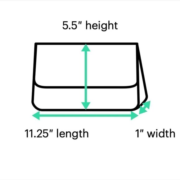 Loft Ann Taylor Orange & Tan Wristlet - Picture 5 of 5